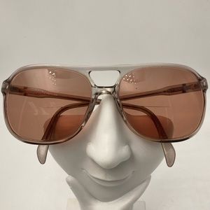 Vintage Adensco Translucent Aviator Sunglasses